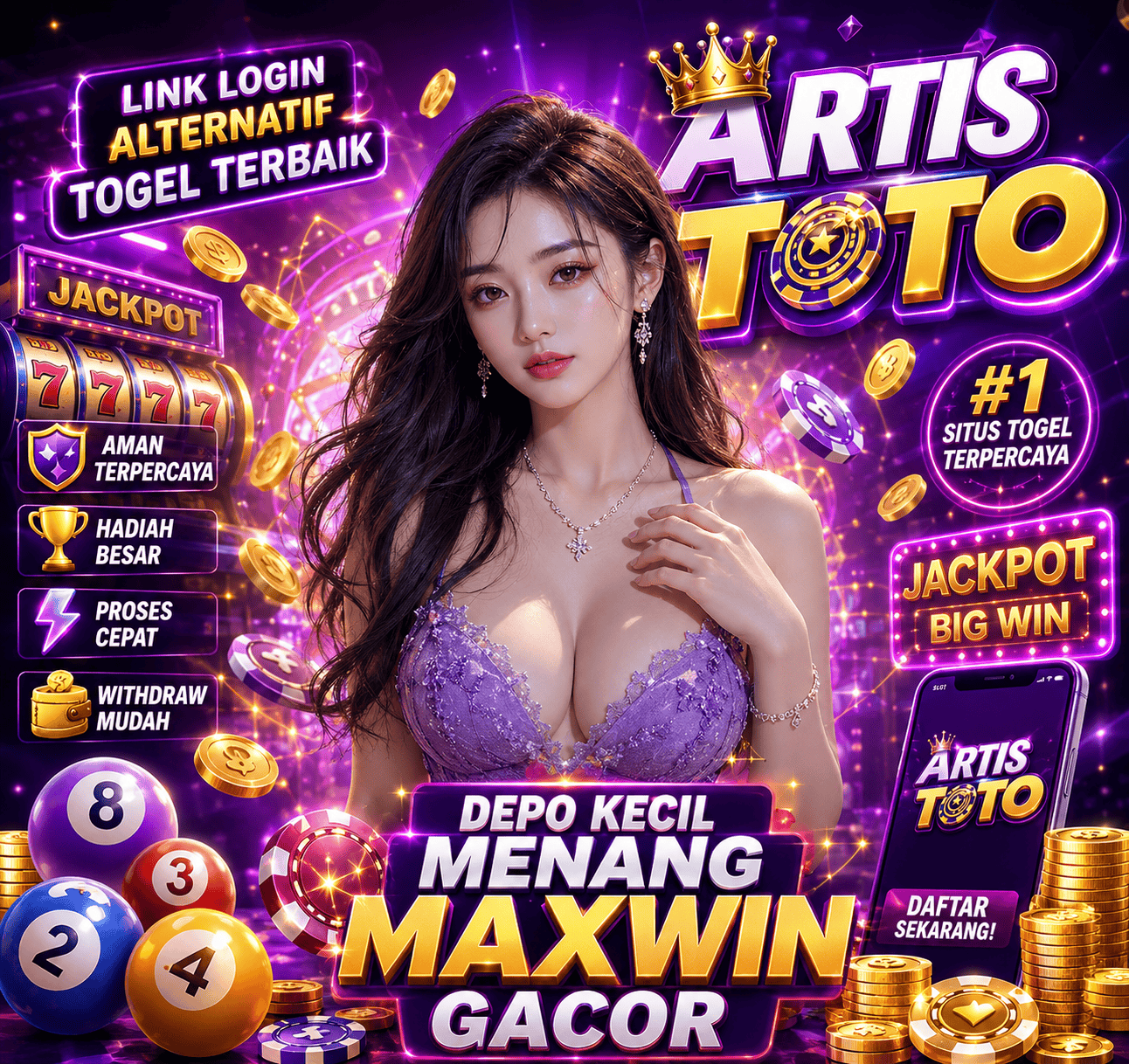 Link daftar terbaik Situs ARTISTOTO > Wadah Generasi Taruhan Togel Online 4D Terbesar Di Asia